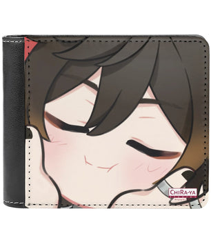 Genshin Impact Squishy Series Leather Wallet - Zhongli