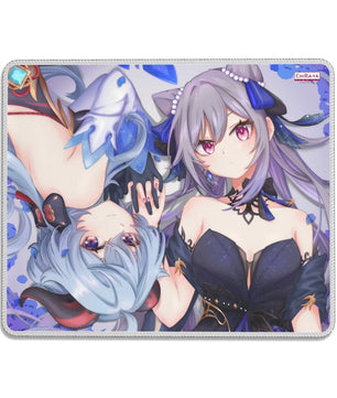 Genshin Impact Gaming Mouse Pad - Ganyu & Keqing: 