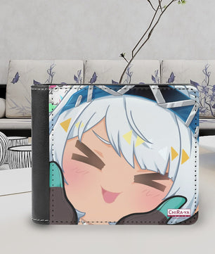 Genshin Impact Squishy Series Leather Wallet - Mualani