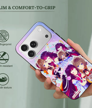 iPhone 17 Pro Max TPU Black Phone Case Chiraya Studios