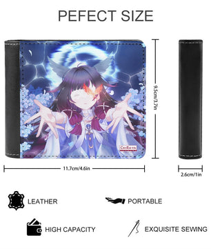 Genshin Impact Leather Wallet - Columbina: 