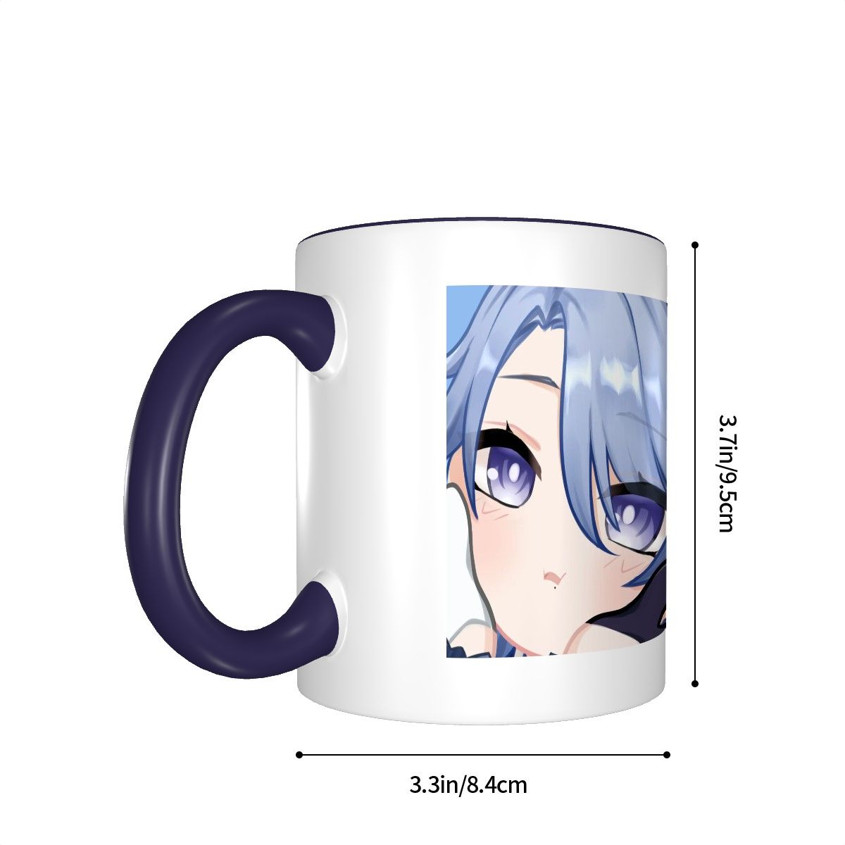 Genshin Impact Squishy Series Ceramic Mug - Kamisato Ayato