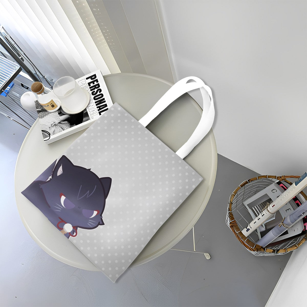 Genshin Impact Tote Bag - Scarameow (Angy)