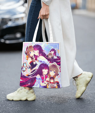 Genshin Impact Tote Bag - Columbina & Sandrone: 