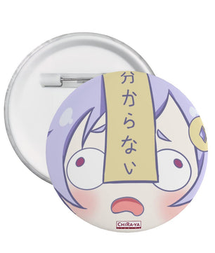 Genshin Impact Pin Badge - Derp series