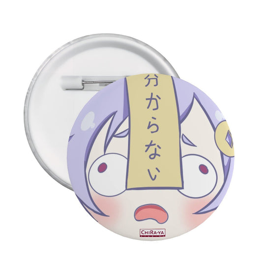 Genshin Impact Pin Badge - Derp series