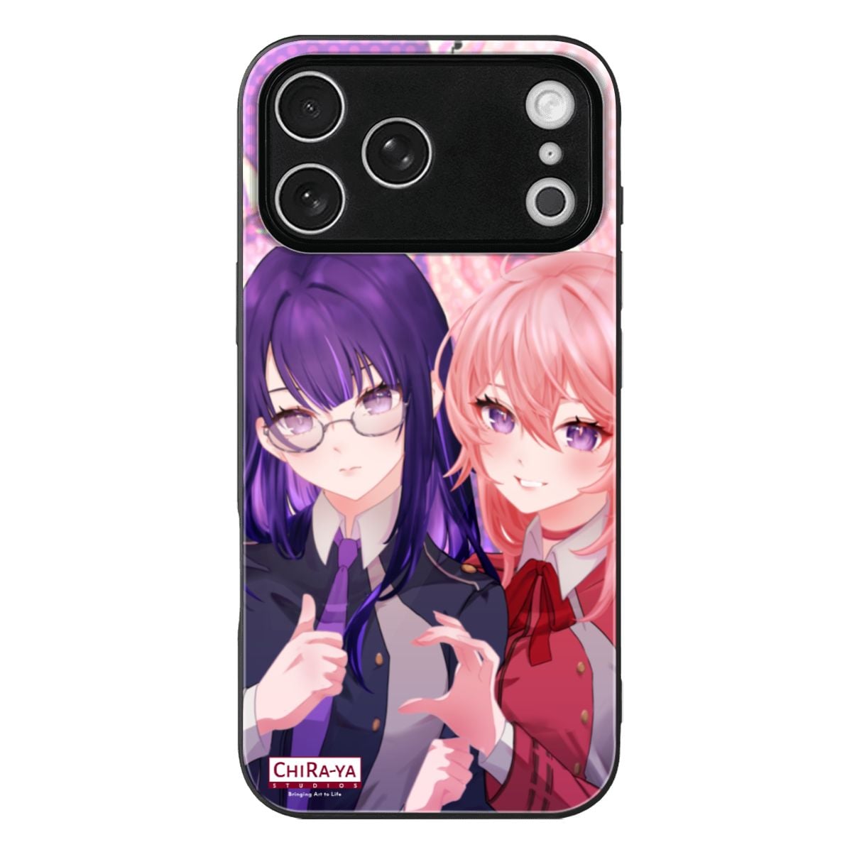 Genshin Impact Phone Case (iPhone 17 Pro Max) - Raiden Ei & Yae Miko: "Takina & Chisato" Chiraya Studios