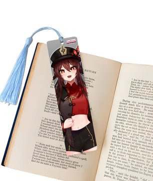 Genshin Impact Wooden Bookmark - Hu Tao: 