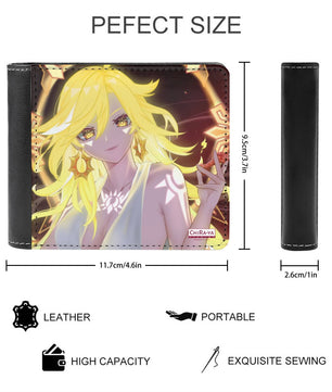 Genshin Impact Leather Wallet - Mavuika: 