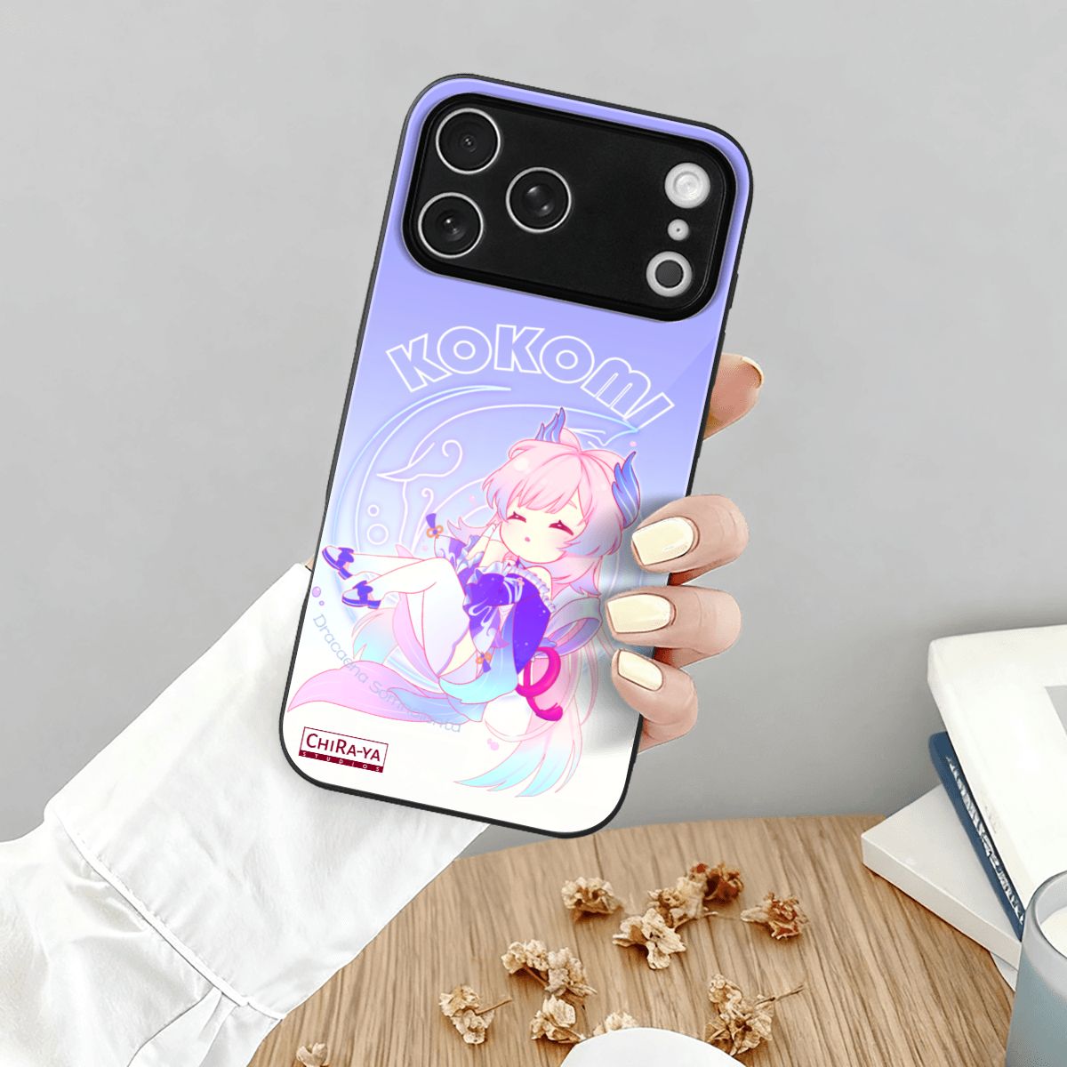 iPhone 17 Pro Max Glass Phone Case Chiraya Studios