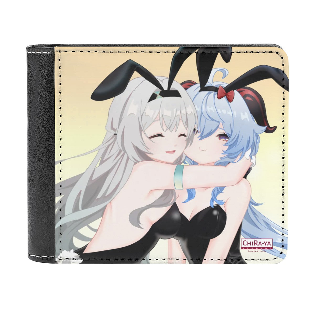 Genshin Impact x Honkai Star Rail Leather Wallet - Firefly & Ganyu: "Bunny Girlies"