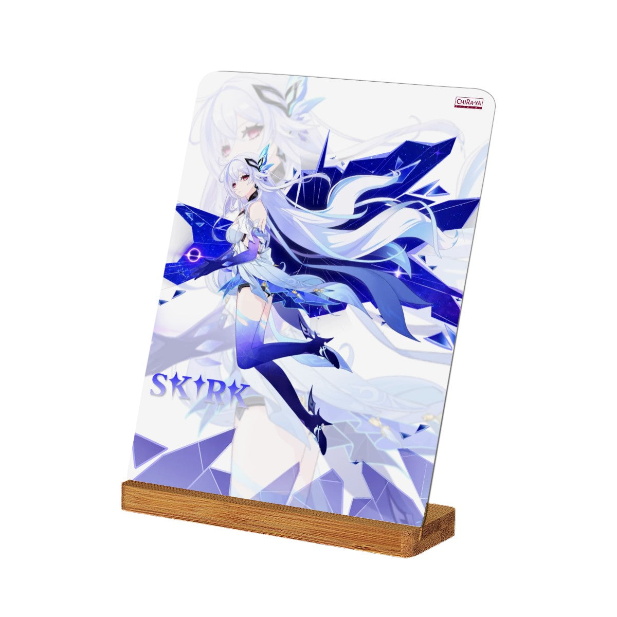 Genshin Impact Metal Print with Stand - Skirk: "Forged in the Abyss"