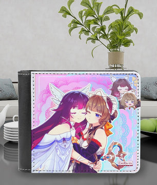 Leather Wallet Columbina Finish Sandbina emote sparkly 2 Chibi Sandbina clean bg Hug SandBina lattice 1 lattice 2 Chiraya Studios