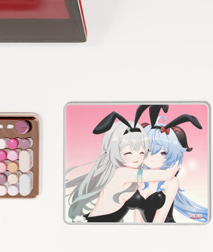 Genshin Impact x Honkai Star Rail Gaming Mouse Pad - Firefly & Ganyu: 