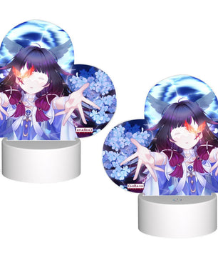 Genshin Impact Heart-Shaped Night Light - Columbina: 
