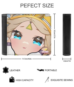 Genshin Impact Squishy Series Leather Wallet - Kachina