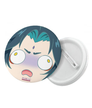 Genshin Impact Pin Badge - Derp series