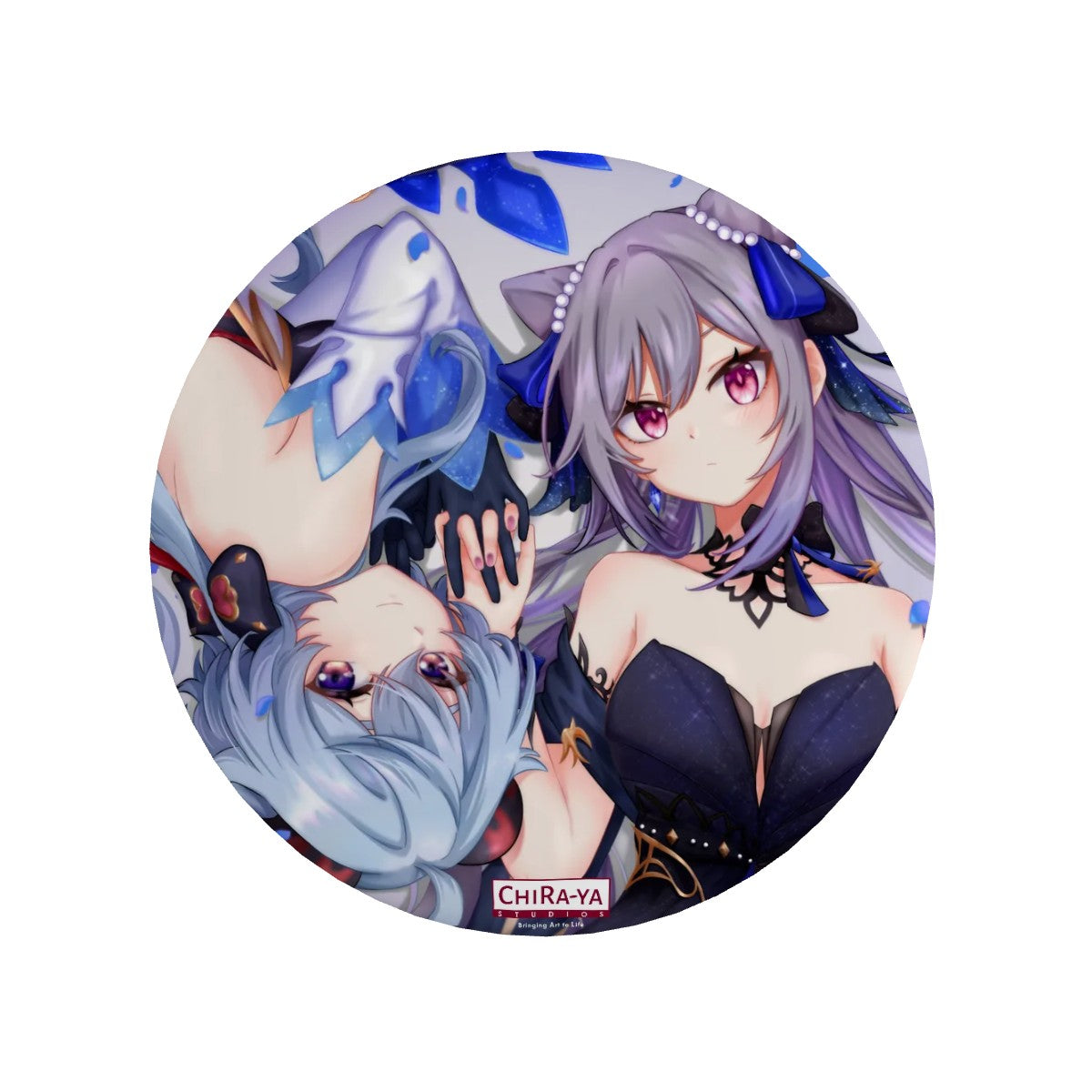 Genshin Impact Pin Badge - Ganyu & Keqing: "Ganqing Impact"