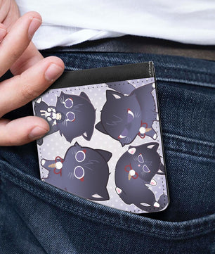 Genshin Impact Leather Wallet - Scarameow