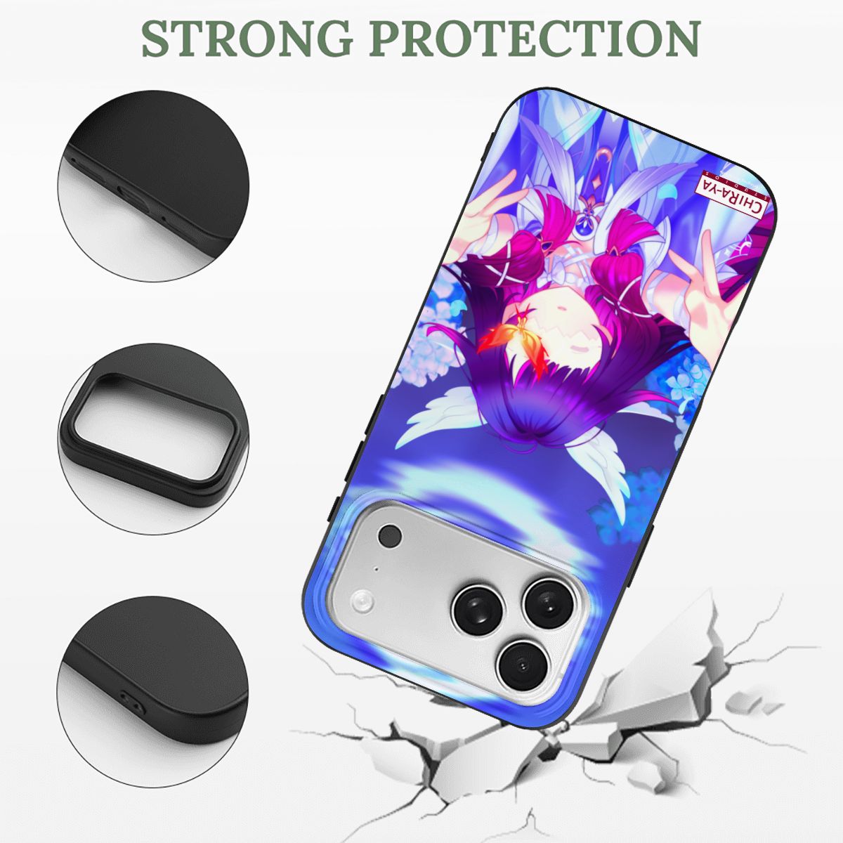 iPhone 17 Pro Max Glass Phone Case Chiraya Studios