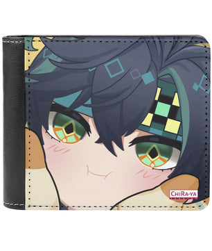 Genshin Impact Squishy Series Leather Wallet - Kinich