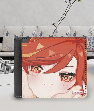 Genshin Impact Squishy Series Leather Wallet - Mavuika
