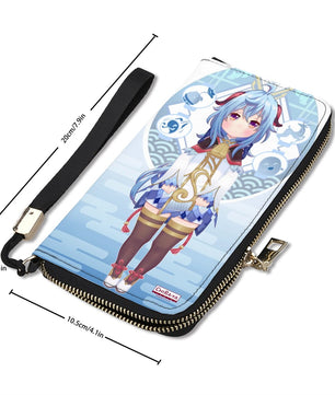 Genshin Impact Luxury Clutch Wallet - Ganyu: 