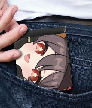 Genshin Impact Squishy Series Leather Wallet - Hu Tao