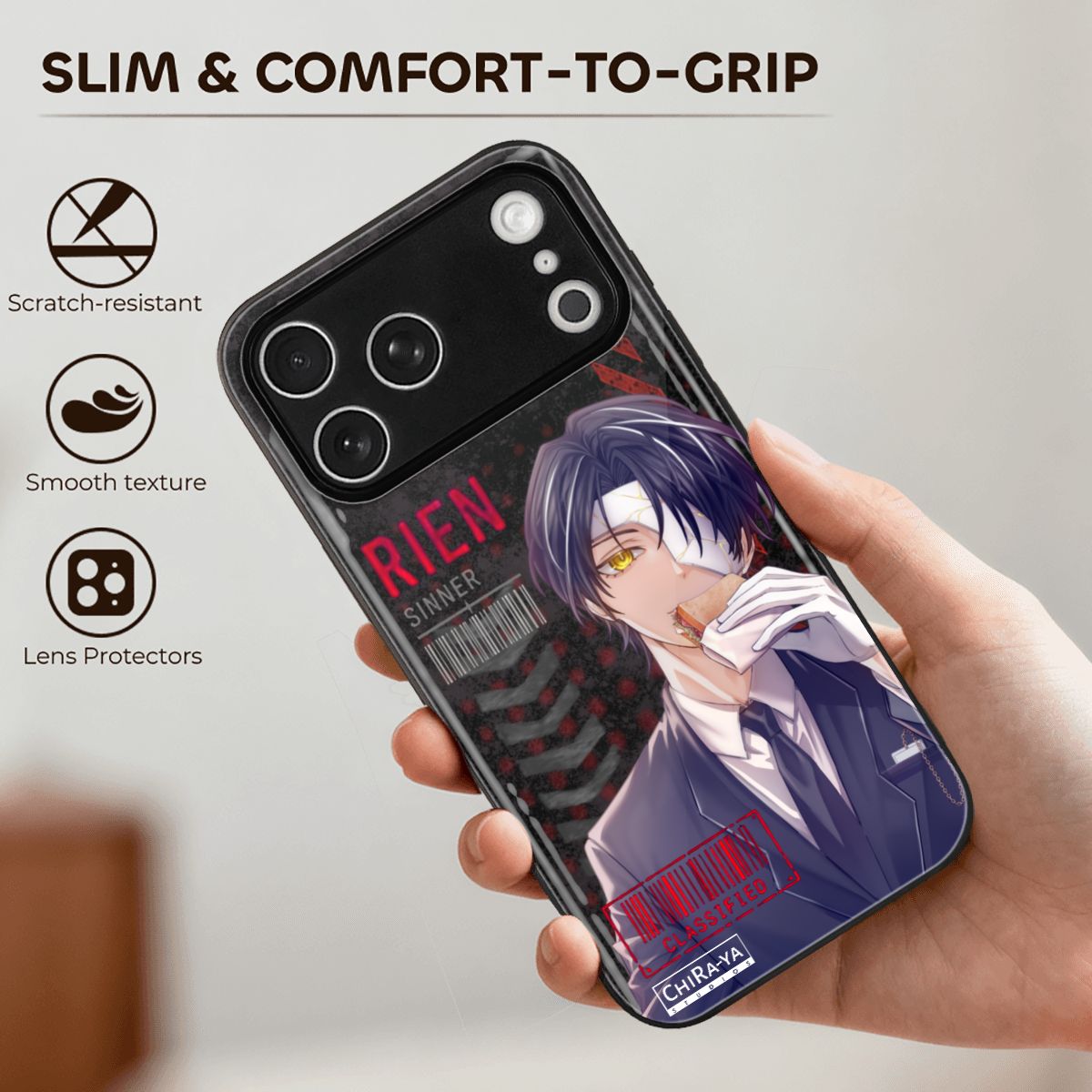 Limbus Company Phone Case (iPhone 17 Pro Max) - Rien