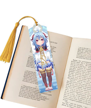 Genshin Impact Wooden Bookmark - Ganyu: 