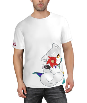 Guilty Gear T-Shirt - Asuka Kreutz (Cat Asuka)