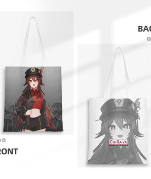 Genshin Impact Tote Bag - Hu Tao: 