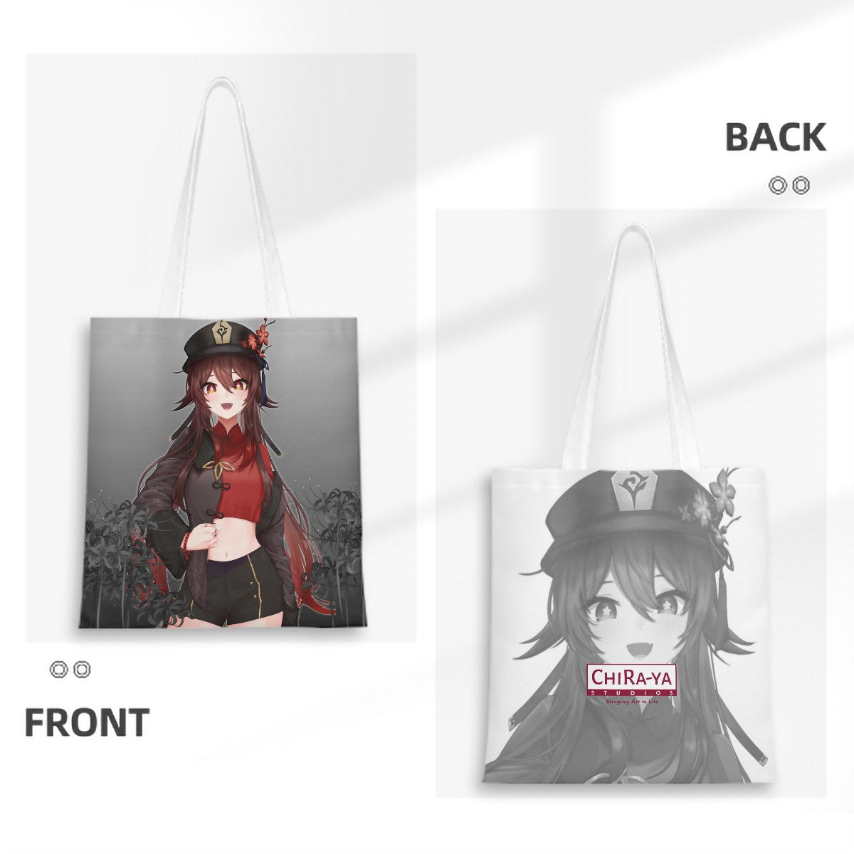 Genshin Impact Tote Bag - Hu Tao: "Crop Top Tao"