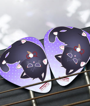 Genshin Impact Scarameow Series Guitar Pick (12 picks of 3 gauges)