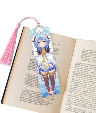 Genshin Impact Wooden Bookmark - Ganyu: 