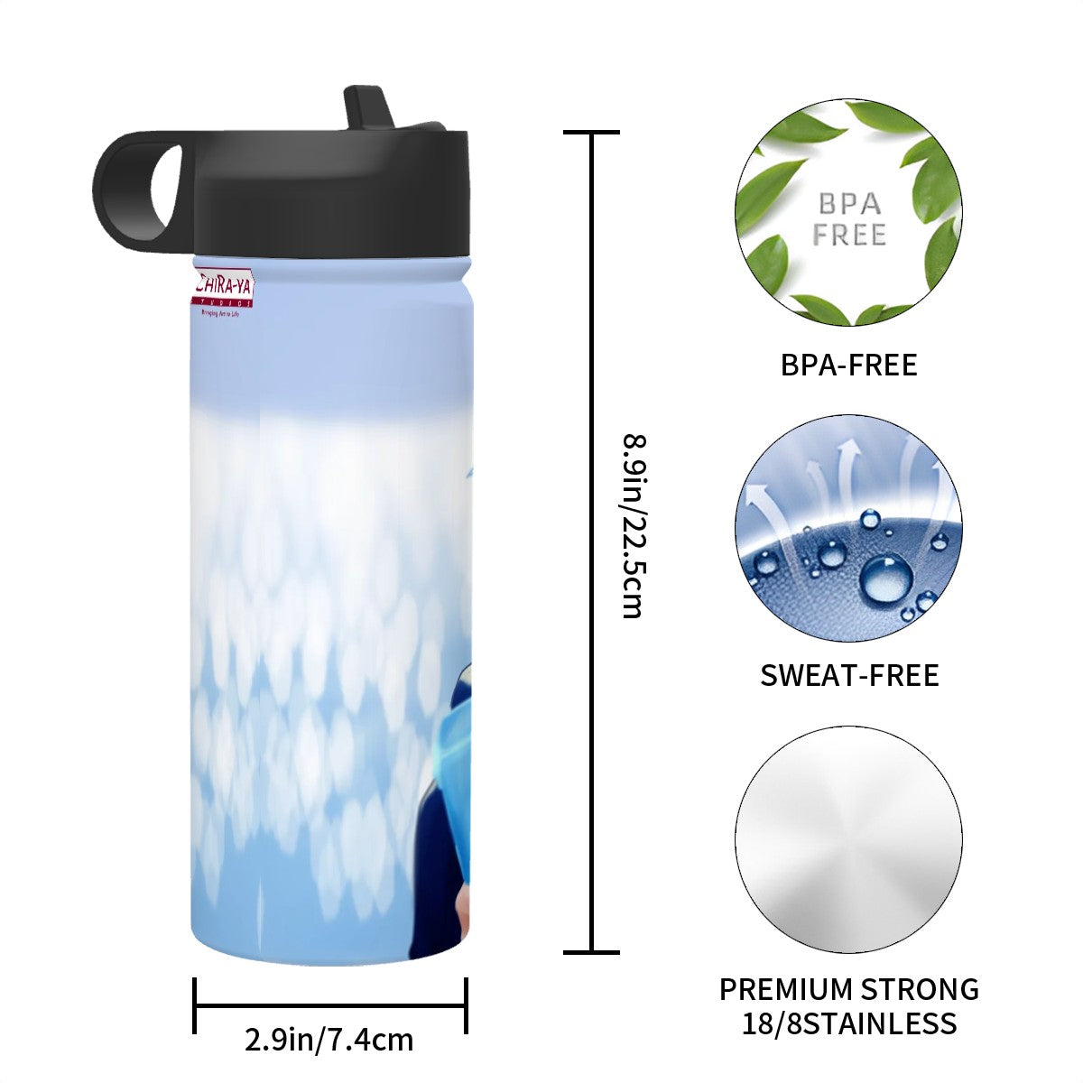 Genshin Impact Stainless Steel Insulated Tumbler - Chongyun "Summertime" Chiraya Studios