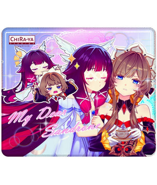 Genshin Impact Gaming Mouse Pad - Sandrone & Columbina 