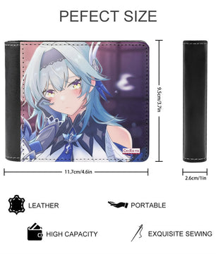 Genshin Impact Leather Wallet - Eula: Night Out at Angel's Share