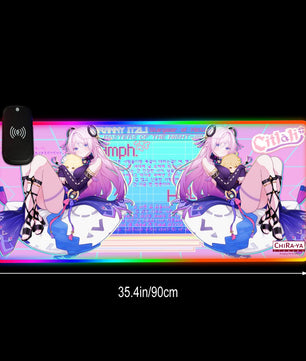 Genshin Impact Premium RGB Gaming Mouse Pad (with Wireless Charging) - Citlali: 