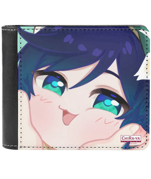 Genshin Impact Squishy Series Leather Wallet - Venti