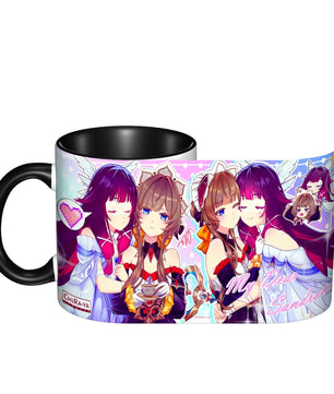Genshin Impact Ceramic Mug - Columbina & Sandrone: 