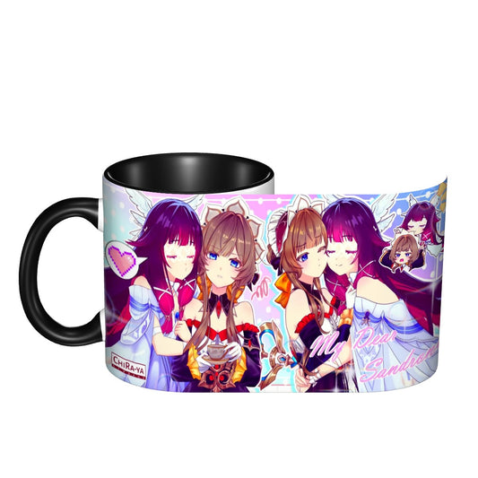 Genshin Impact Ceramic Mug - Columbina & Sandrone: "Teatime" Chiraya Studios