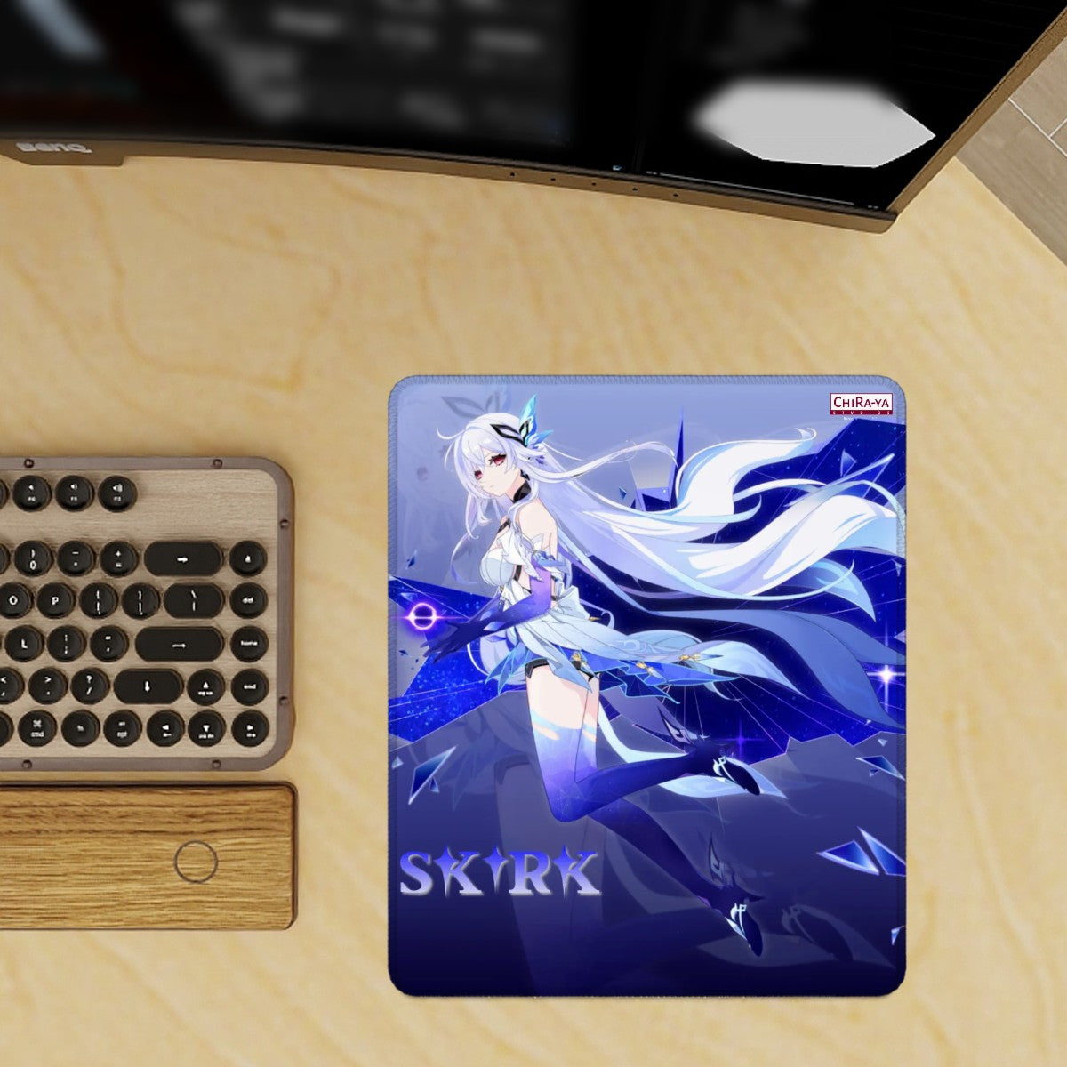 Genshin Impact Gaming Mouse Pad (Vertical) - Skirk: "Forged in the Abyss"
