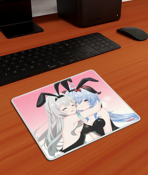 Genshin Impact x Honkai Star Rail Gaming Mouse Pad - Firefly & Ganyu: 