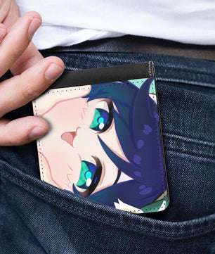 Genshin Impact Squishy Series Leather Wallet - Venti