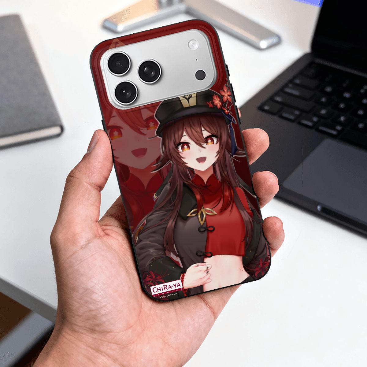 iPhone 17 Pro Max TPU Black Phone Case Chiraya Studios