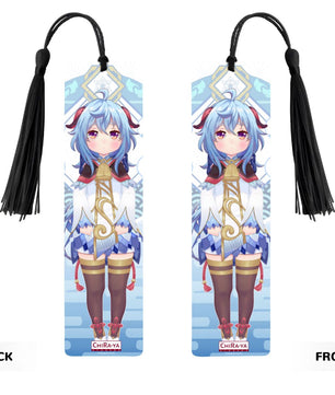 Genshin Impact Wooden Bookmark - Ganyu: 