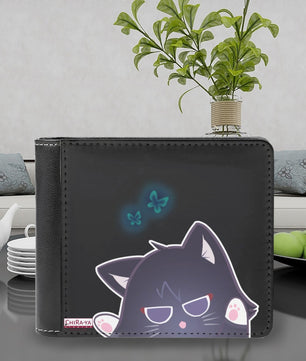 Genshin Impact Leather Wallet - Scarameow (Playful)