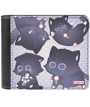 Genshin Impact Leather Wallet - Scarameow