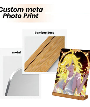 Genshin Impact Metal Print with Stand - Mavuika: 